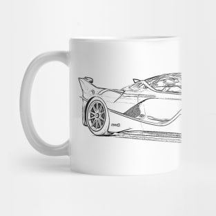 FFX Wireframe Mug